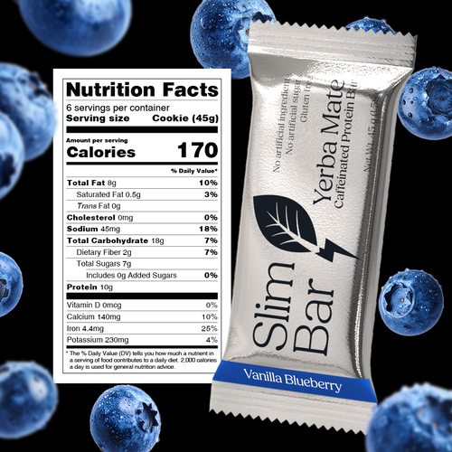Vanilla Blueberry | 1 Carton - 6 Bars