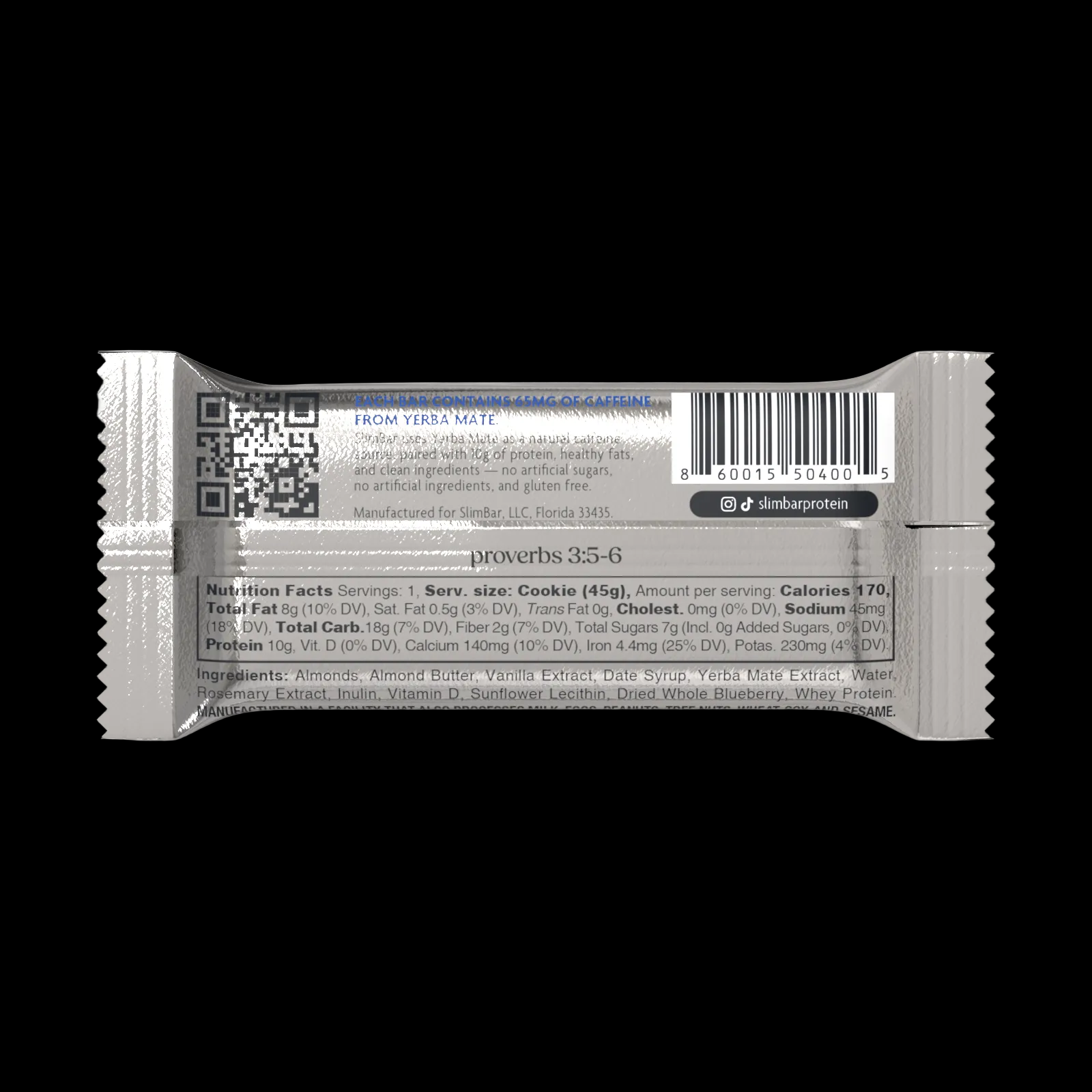 Vanilla Blueberry | 1 Carton - 6 Bars